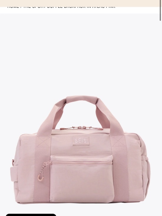 BEIS Handbags - BEIS White Travel Duffle